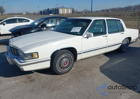 1991 Cadillac Deville из США, поврежденный, VIN 1G6CD53B2M4285765